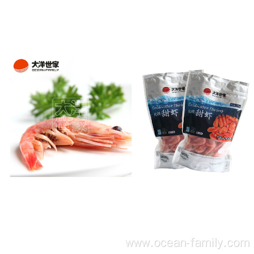 Frozen Coldwater Shrimp in Sealed Bag